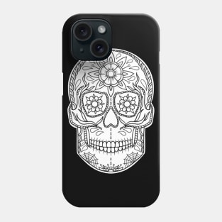 HomeSchoolTattoo Sugarskull Phone Case