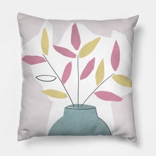 flower and vase Pillow