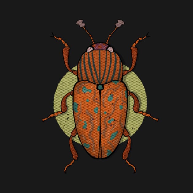 Coleoptera insect illustration 6 by ced-