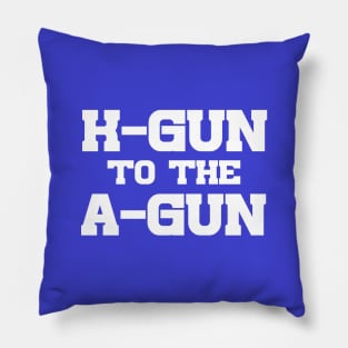 K-Gun A-Gun Buffalo Bills Pillow