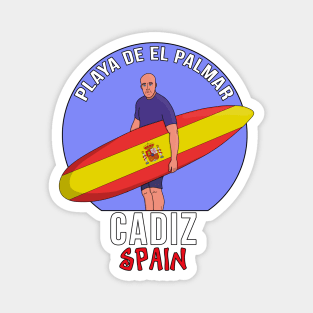 El Palmar Beach Cadiz Spain Magnet