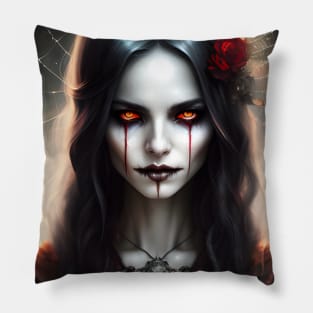 Demonic girl Pillow