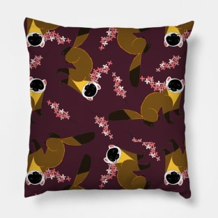 Sakura japanese marten #3 Pillow