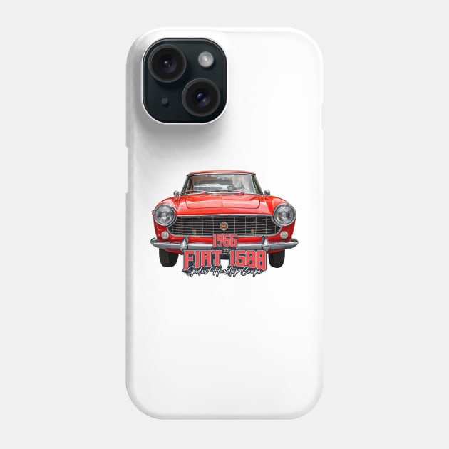 1966 Fiat 1500 Spider Hardtop Coupe Phone Case by Gestalt Imagery