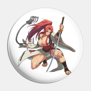 Baiken Guilty Gear Pin