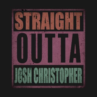 Vintage Proud Basketball Name Josh Retro Style Straight Outta T-Shirt