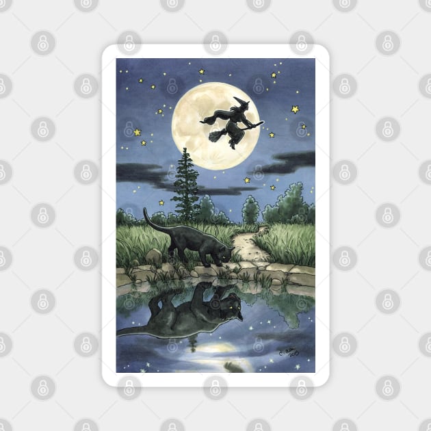 Everyday Witch Tarot - The Moon Magnet by Elisabeth Alba