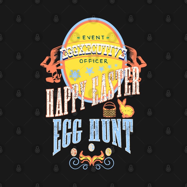 Happy Easter Egg Hunt Vintage EGGXECUTIVE RC03 by HCreatives