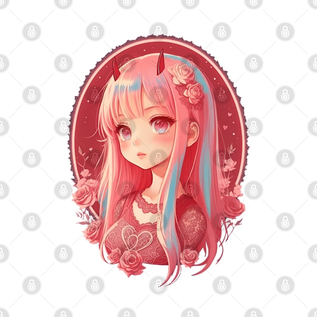 Chibi Zero Two by Selene’s Designs