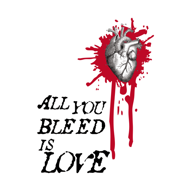 all you bleed is love by RedSheep