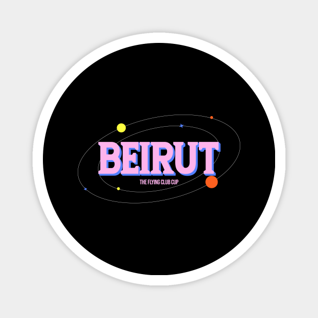 The Flying Club Cup Beirut - The Flying Club Cup Beirut - Magnet | TeePublic