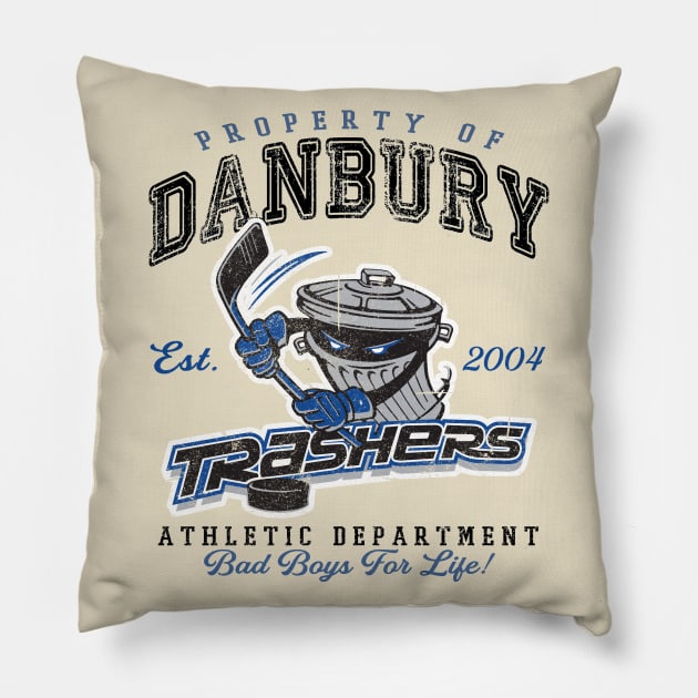 Property of Danbury Trashers lts Pillow by Alema Art