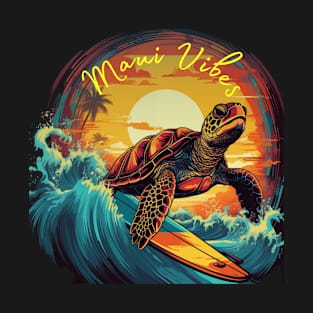 Surfing Sea Turtle T-Shirt