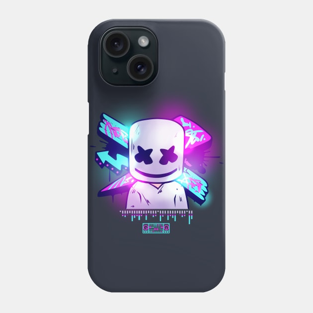 Marshmello Music Phone Case by DenielHast