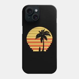 Sunset surf paradise Phone Case