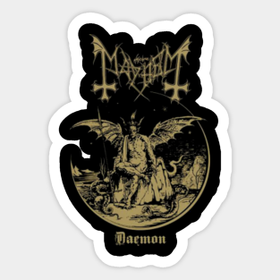 Mayhem Stickers Teepublic