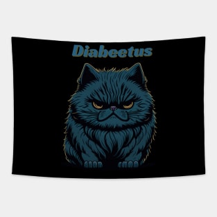 Diabeetus Cat Tapestry