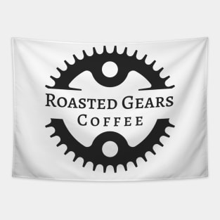 Roasted Gears Logo Tapestry