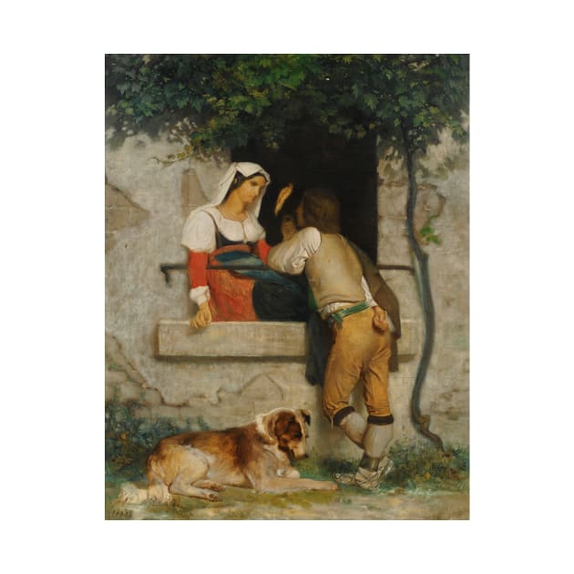 Italian Lovers by William-Adolphe Bouguereau by Classic Art Stall