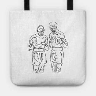 Boxers M.Hagler & T.Hearns Tote