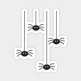 Scary Spiders Pattern Magnet