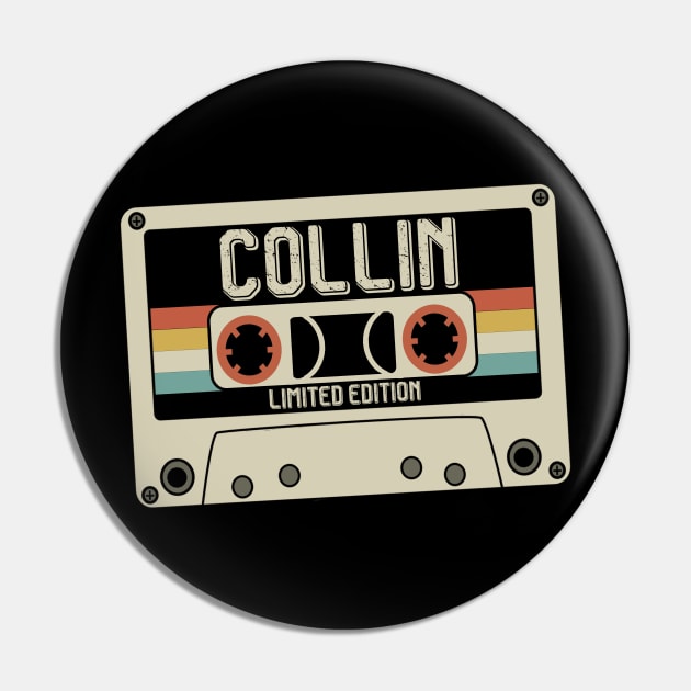 Collin - Limited Edition - Vintage Style Pin by Debbie Art