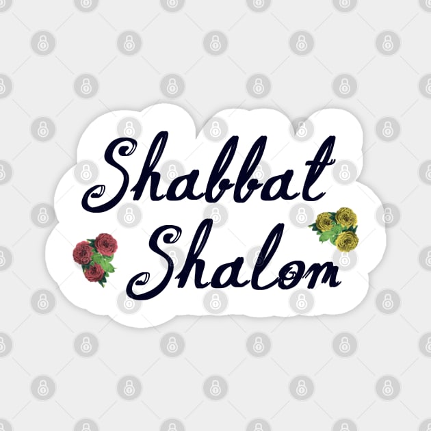 Shabbat Shalom Magnet by cuteandgeeky