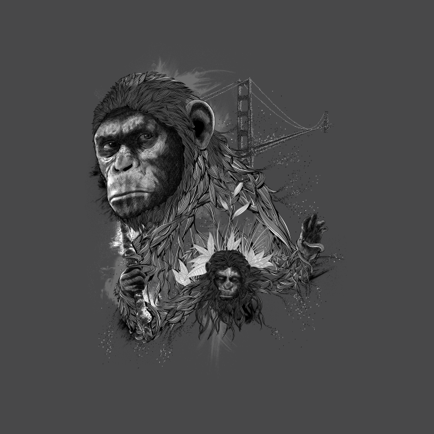 Caesar - Planet Of The Apes - T-Shirt