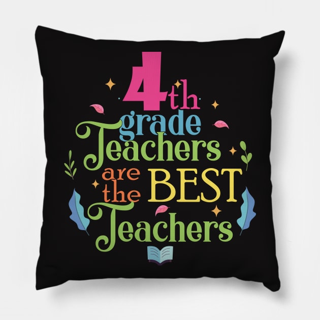 4th grade teachers Pillow by Didier97