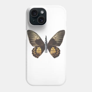 Bullet With Butterfly Wings Phone Case