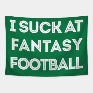 I Suck At Fantasy Football Tapestry