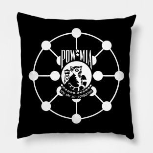 Lemurian Time War POW MIA Memorial Artwork Pillow