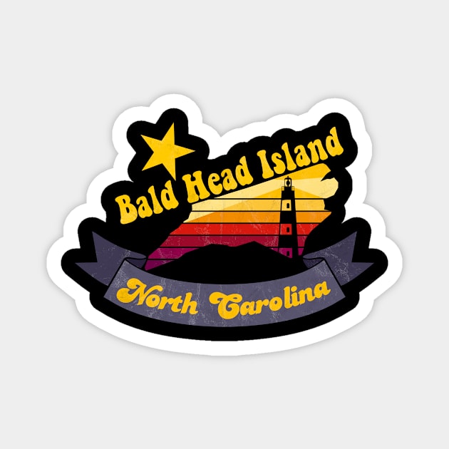 Bald Head Island North Carolina Magnet by Jennifer