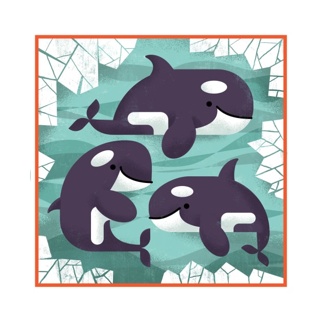 Orcas by Gareth Lucas