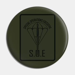 S.O.E. Special Operations Executive Pin