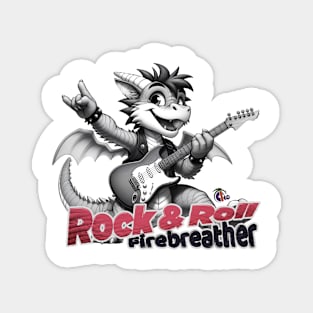 Rock & Roll Firebreather Magnet