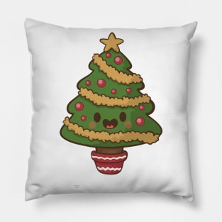 christmas tree cute design Pillow