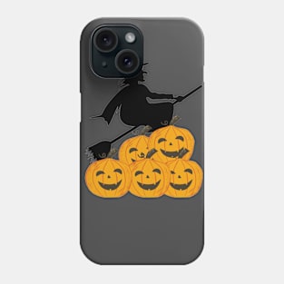 Witch Pumpkin Phone Case