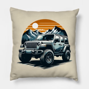 Jeep Wrangler Pillow