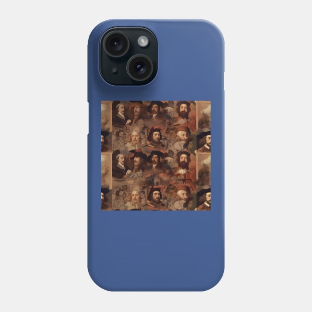 Rembrandt Paintings Mashup Phone Case by Grassroots Green