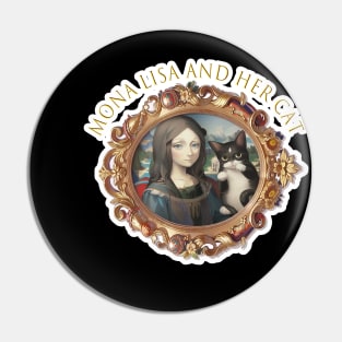 Mona Lisa and her cat Pin