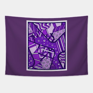 Miniature Aussie Tangle 12  in Purple Tapestry