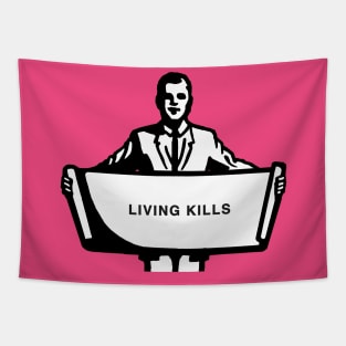 Albert Camus- Living Kills Tapestry