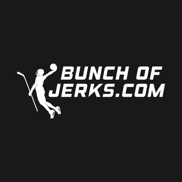 Bunch of Jerks White Logo by Kfabn