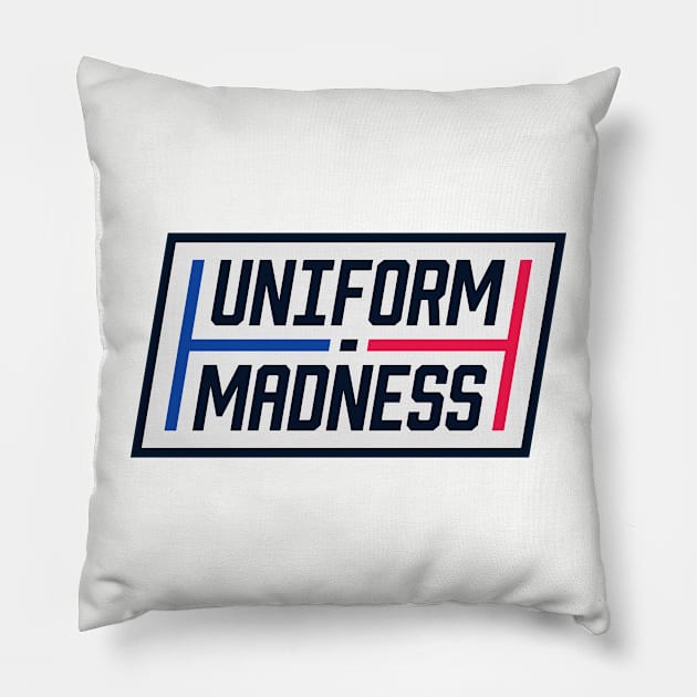 Uniform Madness Pillow by uniauthority