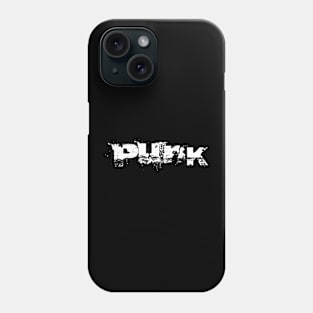 punk logo design Phone Case