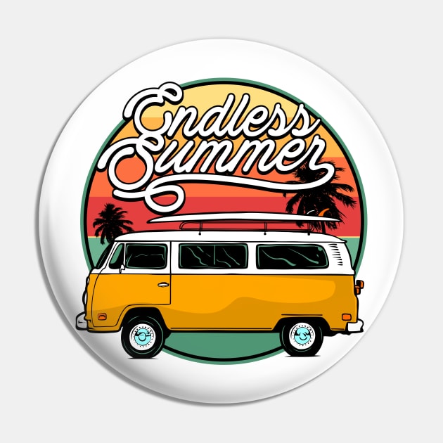 Endless Summer Pin by D3monic