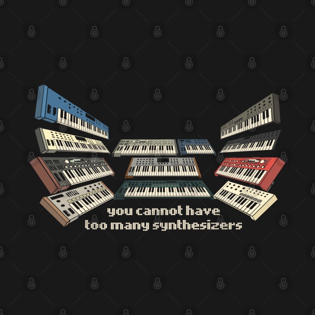 Funny Synthesizer Electronic musician by Mewzeek_T