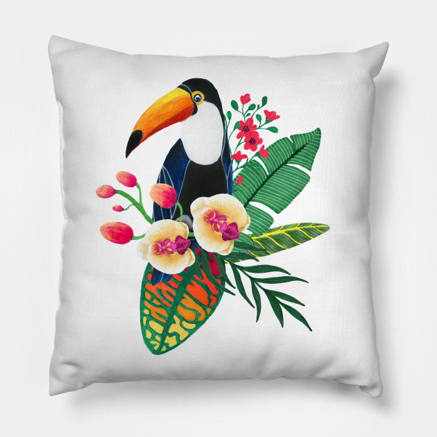 tropicalbirdandflowers