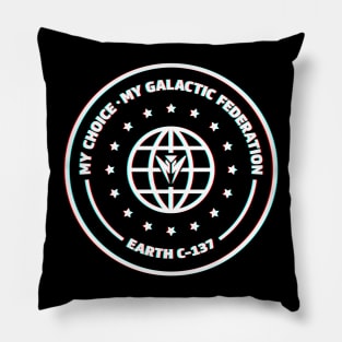 Galactic Federation - Earth C-137 - 3D Pillow